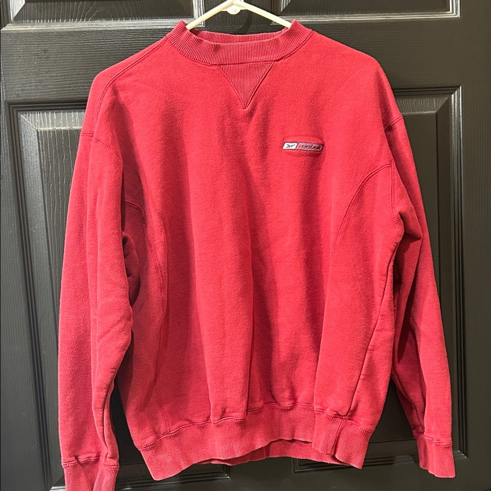 Reebok Red Crewneck Sweater